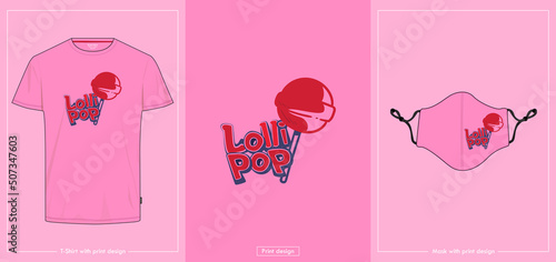 Funny unique  t shirt and mask design