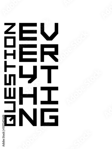 Text alles hinterfragen 