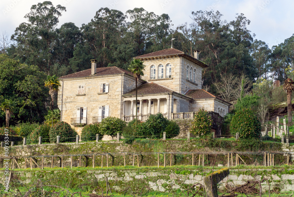 Foto de Hermoso pazo del siglo XVI, conocido como Pazo Piñeiro o Casa