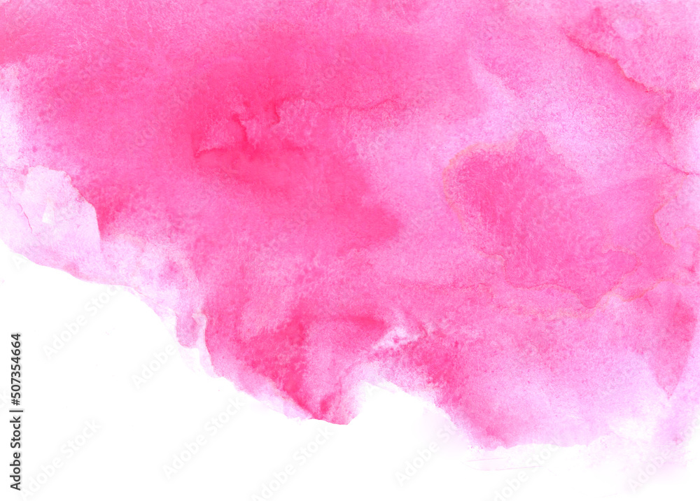 hand drawn pink watercolor background with texture