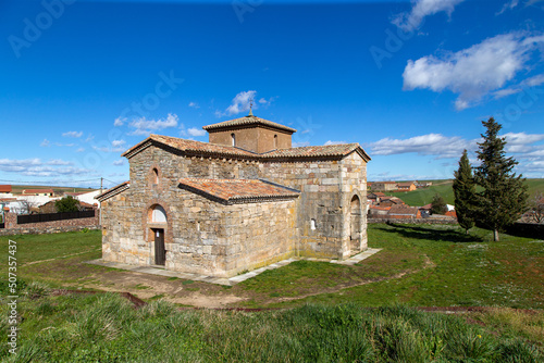 Iglesia visigoda de San Pedro de la Nave (siglos VII-VIII). El Campillo, Zamora, España. photo