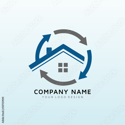 Classic design for first time real estate developer logo