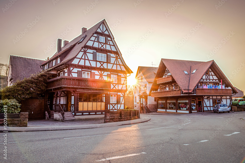 Sasbachwalden im Schwarzwald StockFoto Adobe Stock