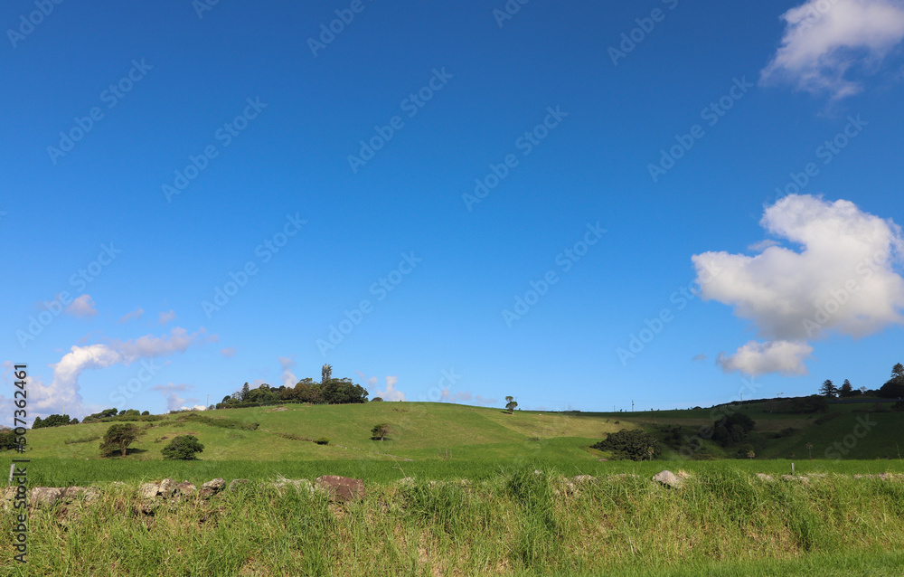 Rural country landscape, nature photography