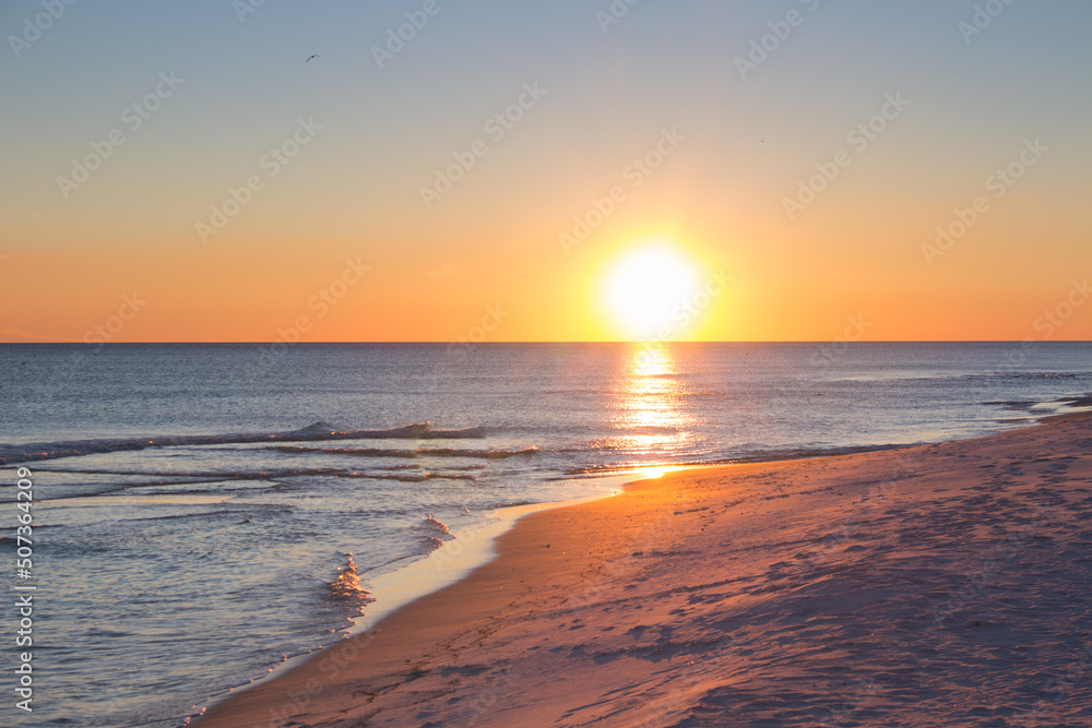 Beach Sunset Horizontal