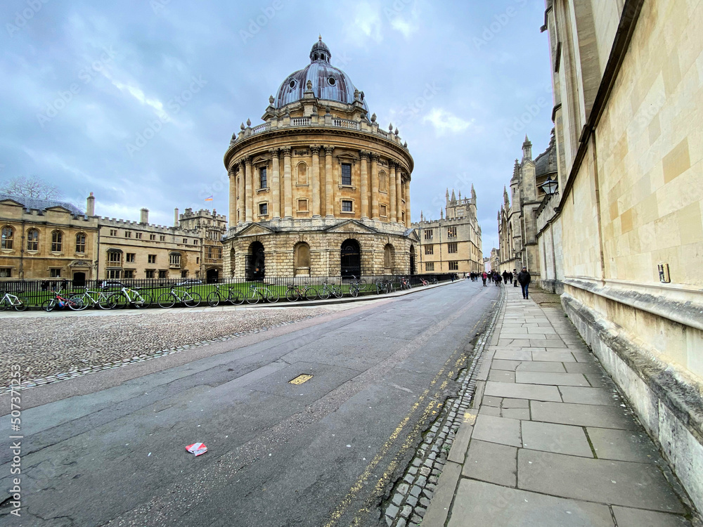 A view of Oxford University