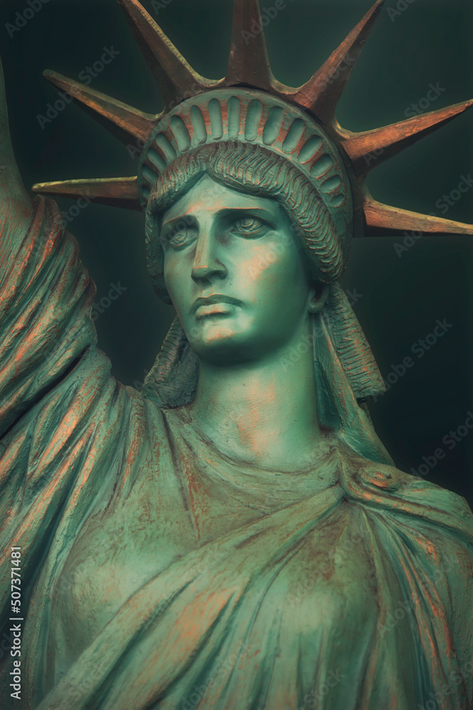 Obraz premium Toned Statue of Liberty