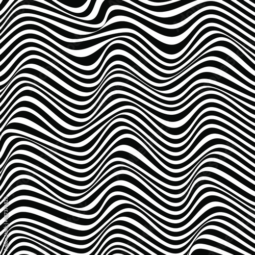 Abstract pattern vector art wave