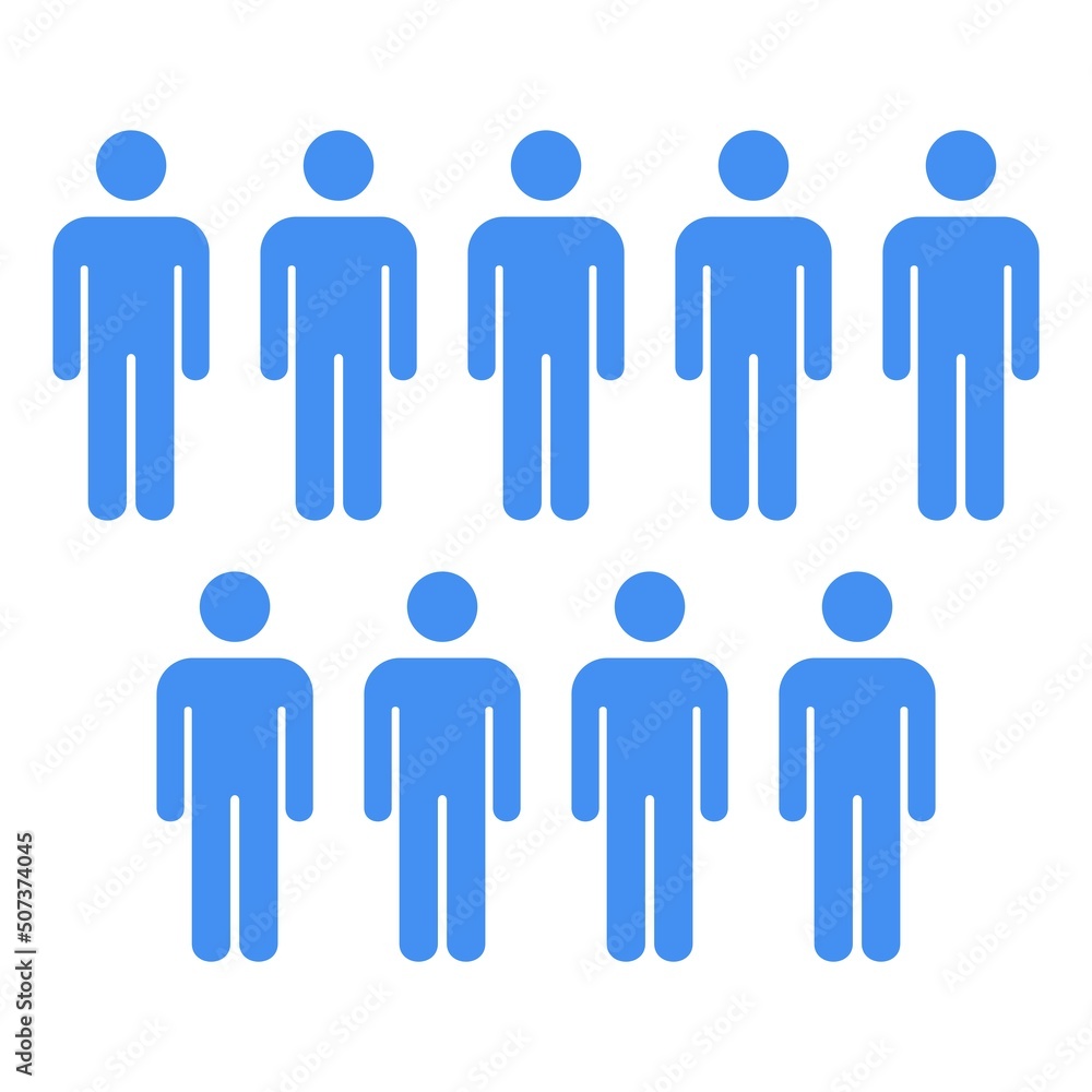 group of people illustration vector,man icon. group of people illustration vector,man icon.
