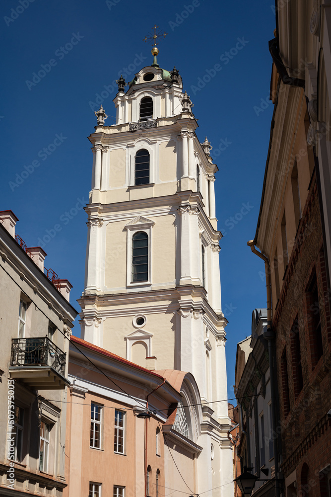 Church of St. Johns in Vilnius, Lithuania