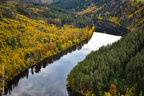 autumn in the mountains