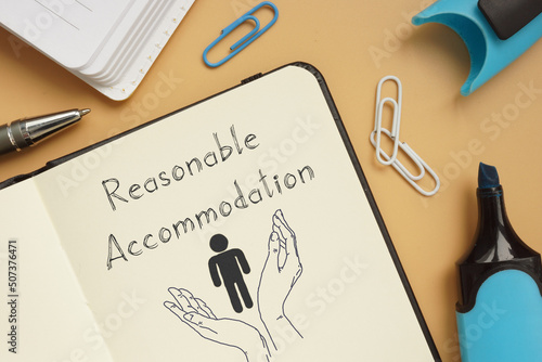 Reasonable Accommodation is shown using the text