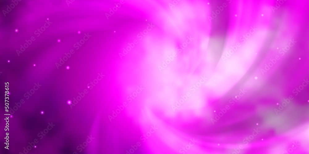 Light Pink vector texture with beautiful stars. Light Pink vector texture with beautiful stars.