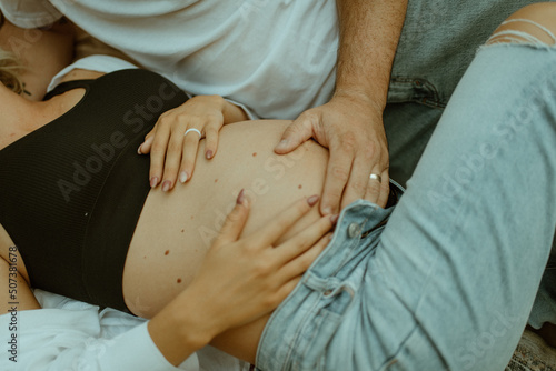 Maternity Pregnancy Announcement Photoshoot