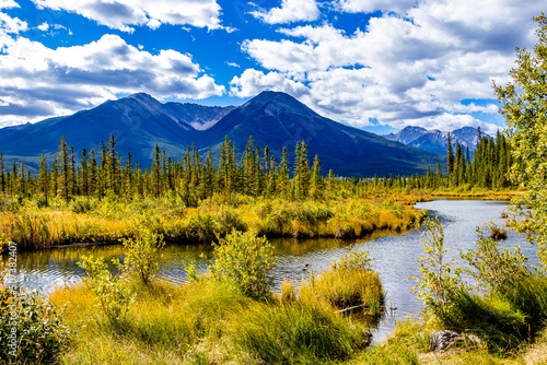Vermillion Lakes Banff National Parks Alberta canada