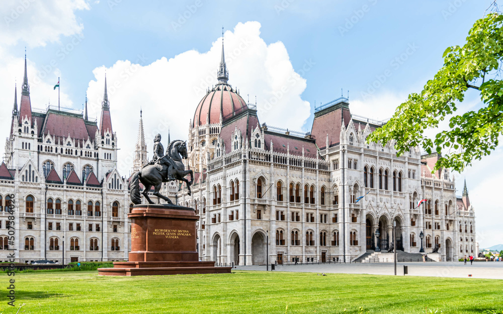 The Hungarian Parliament Building, also known as the Parliament of Budapest after its location, is the seat of the National Assembly of Hungary, a notable landmark of Hungary.