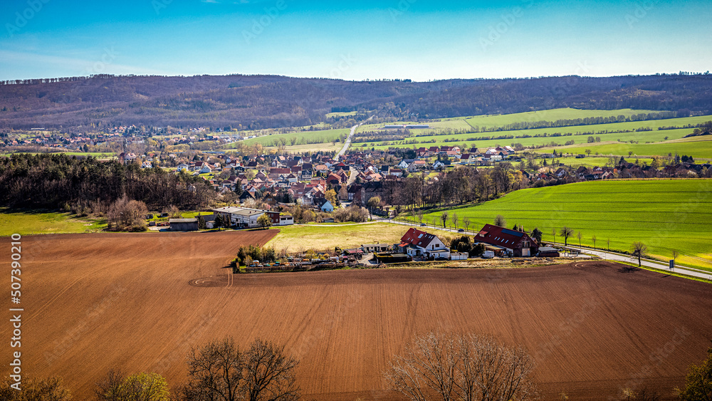 Obraz premium Die Teufelsmauer bei Blankenburg