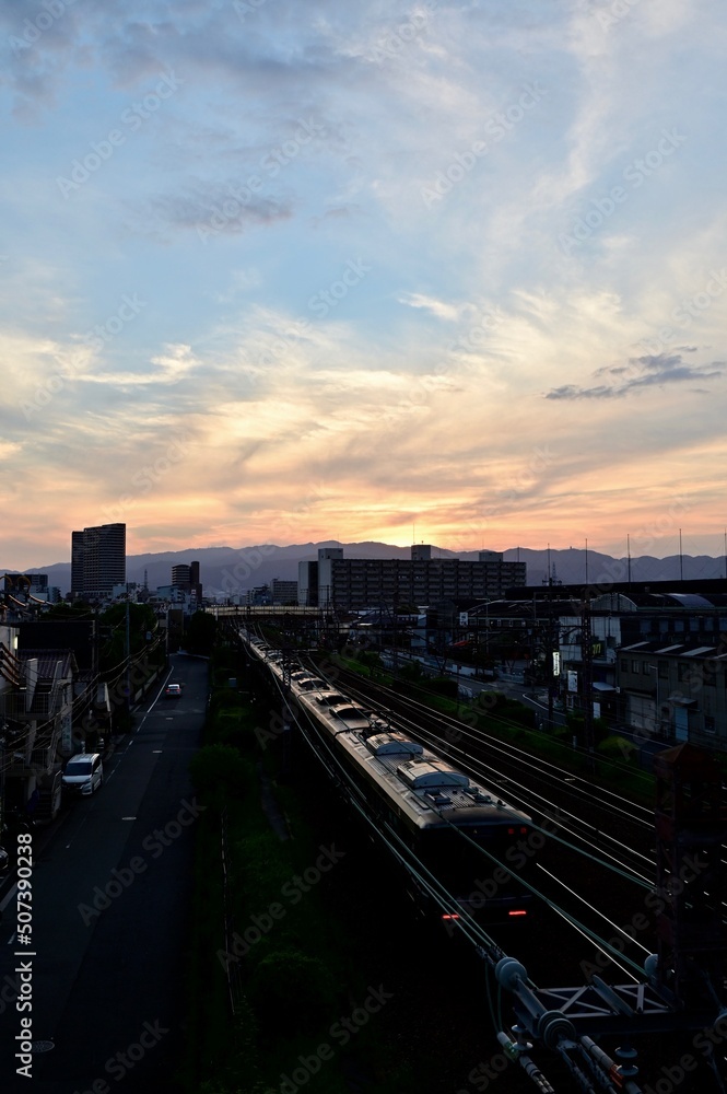 夕陽 夕陽