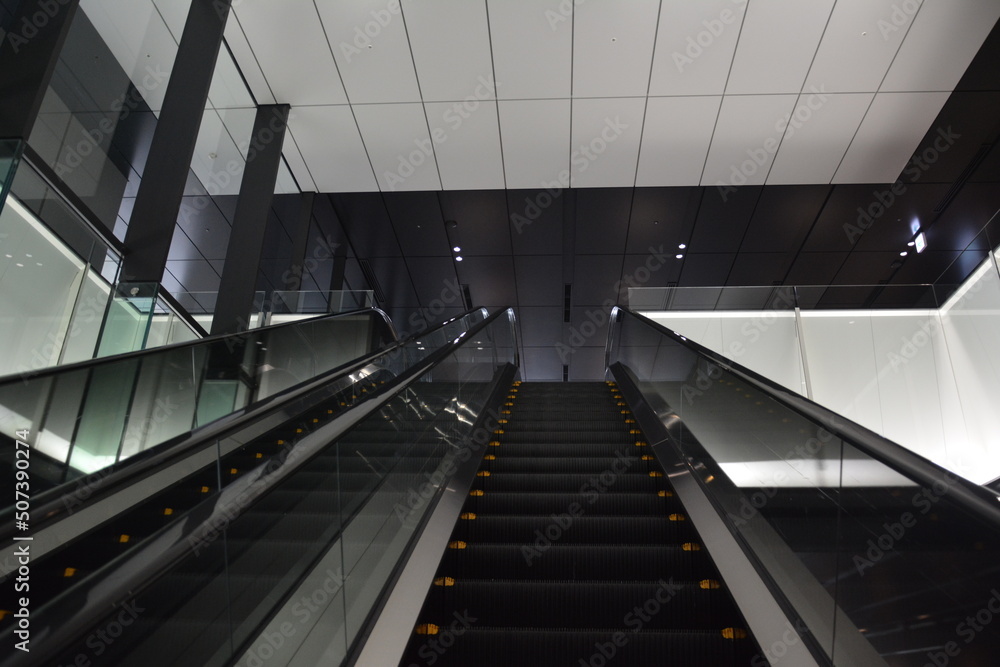 Obraz premium エスカレーター