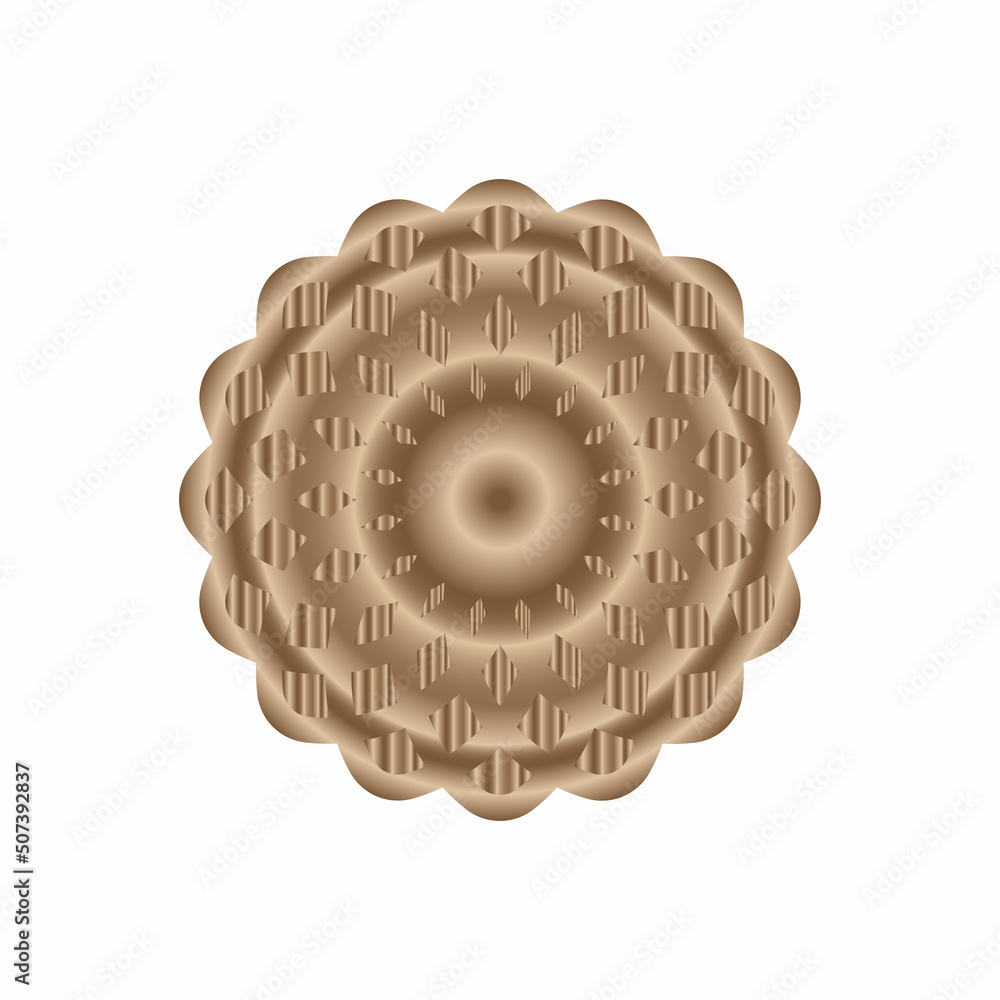 Minimal abstract symbol Circle vortex logo Geometric shape Vector illustration Minimal abstract symbol Circle vortex logo Geometric shape Vector illustration