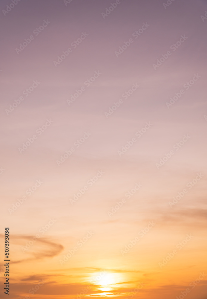 Obraz premium sunset in the sky