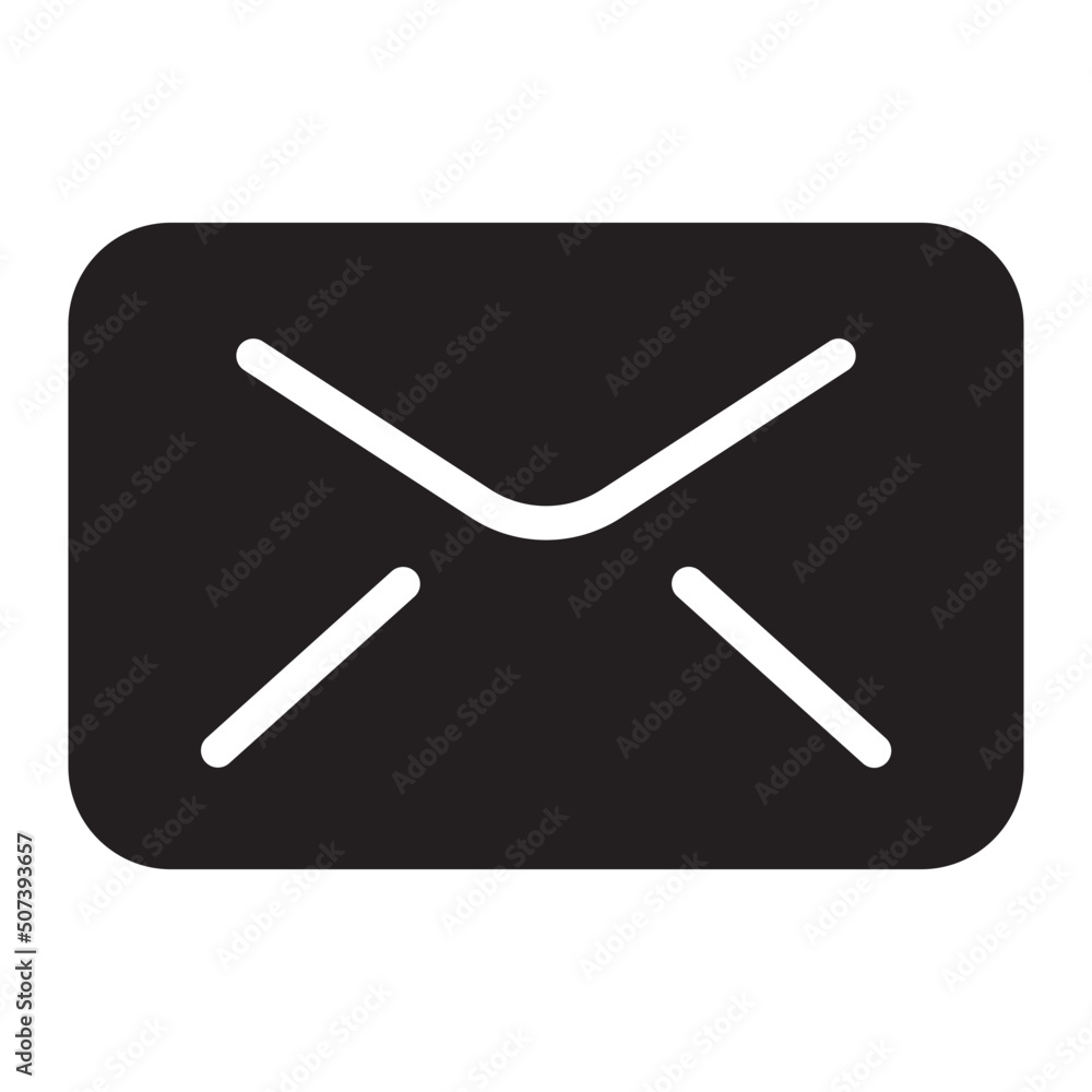 mail glyph icon mail glyph icon