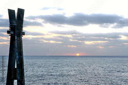 犬田布岬 徳之島 戦艦大和の慰霊碑 Tokunoshima
