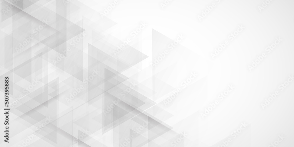 Fototapeta premium White abstract on gray background