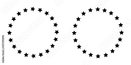 Star in circle