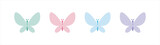 Butterfly icon. butterfly colourful symbol, vector illustration