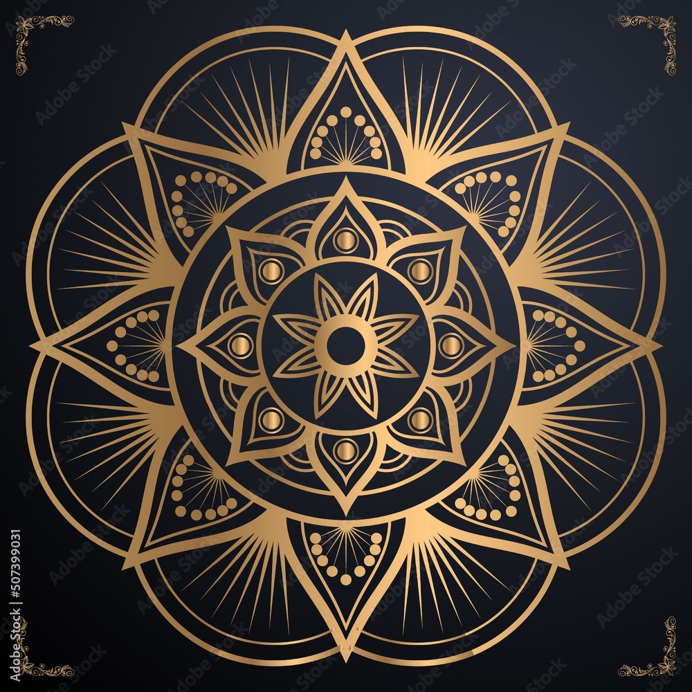 Mandala design and eps file download Mandala design and eps file download