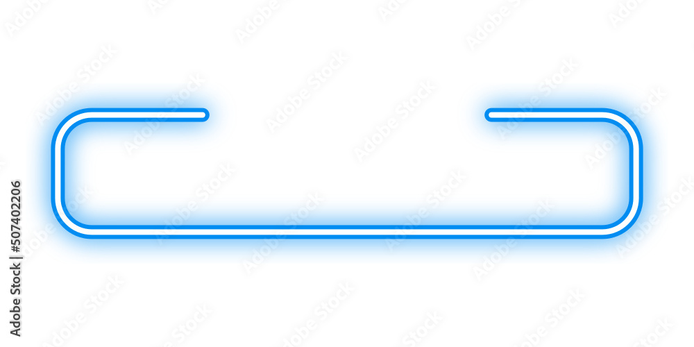 rectangle neon frame rectangle neon frame