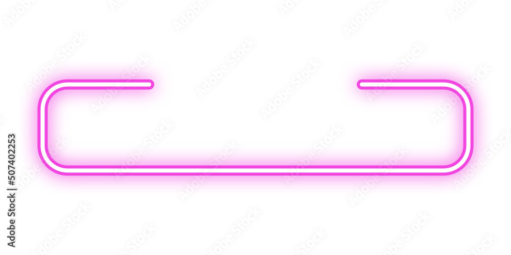 rectangle neon frame rectangle neon frame