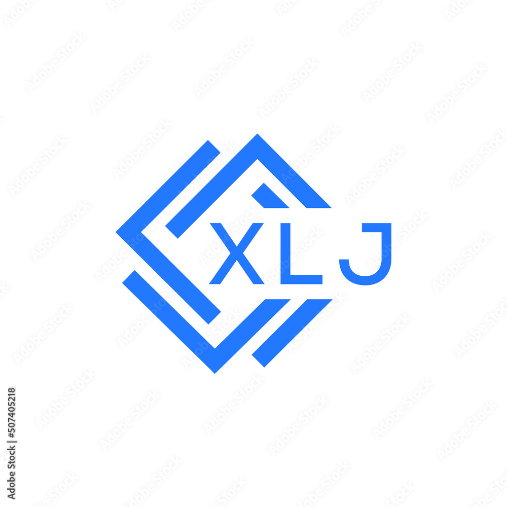 XLJ technology letter logo design on white background. XLJ creative initials technology letter logo concept. XLJ technology letter design. XLJ technology letter logo design on white background. XLJ creative initials technology letter logo concept. XLJ technology letter design.