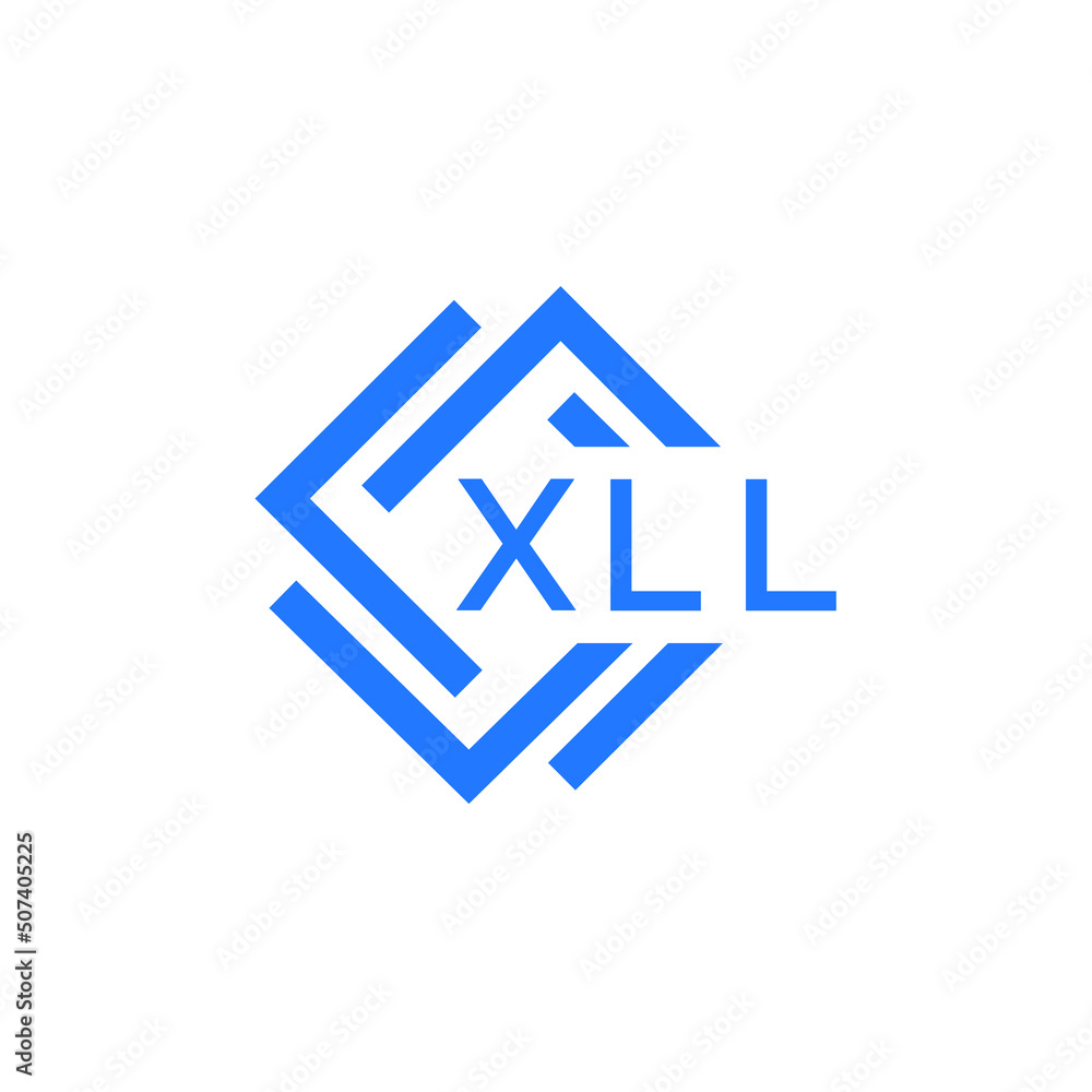XLL technology letter logo design on white background. XLL creative initials technology letter logo concept. XLL technology letter design. XLL technology letter logo design on white background. XLL creative initials technology letter logo concept. XLL technology letter design.