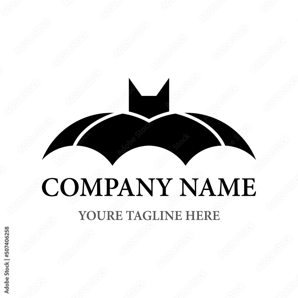 Bat logo template vector icon design Bat logo template vector icon design