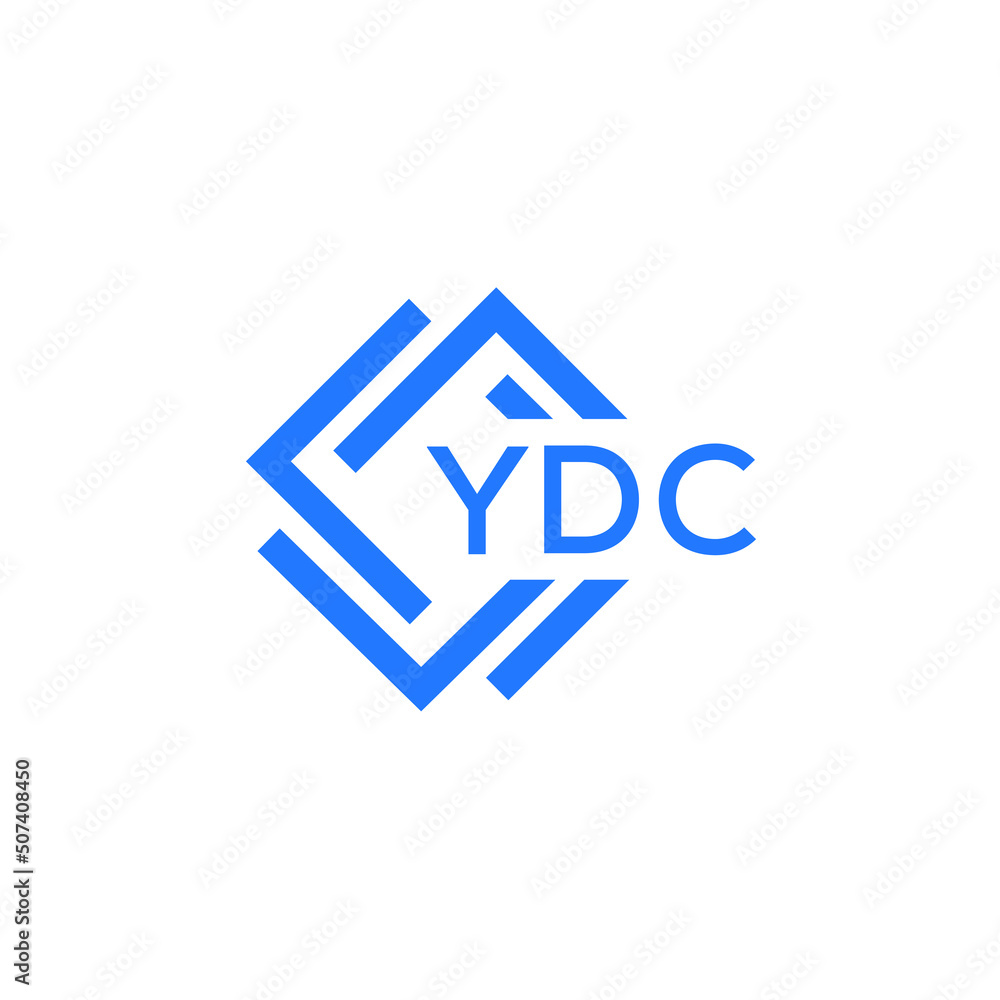 YDC technology letter logo design on white background. YDC creative initials technology letter logo concept. YDC technology letter design. YDC technology letter logo design on white background. YDC creative initials technology letter logo concept. YDC technology letter design.