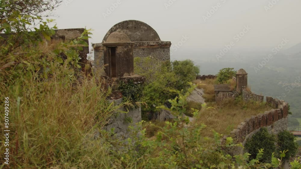 Ruins of a historic fort in Asia Ruins of a historic fort in Asia