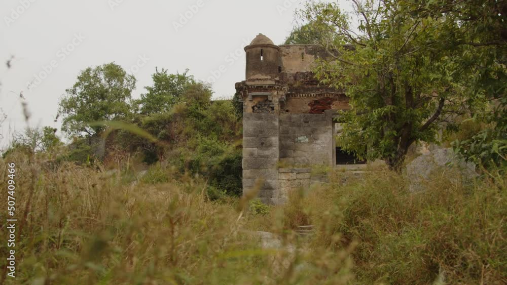 Ruins of a historic fort in Asia Ruins of a historic fort in Asia