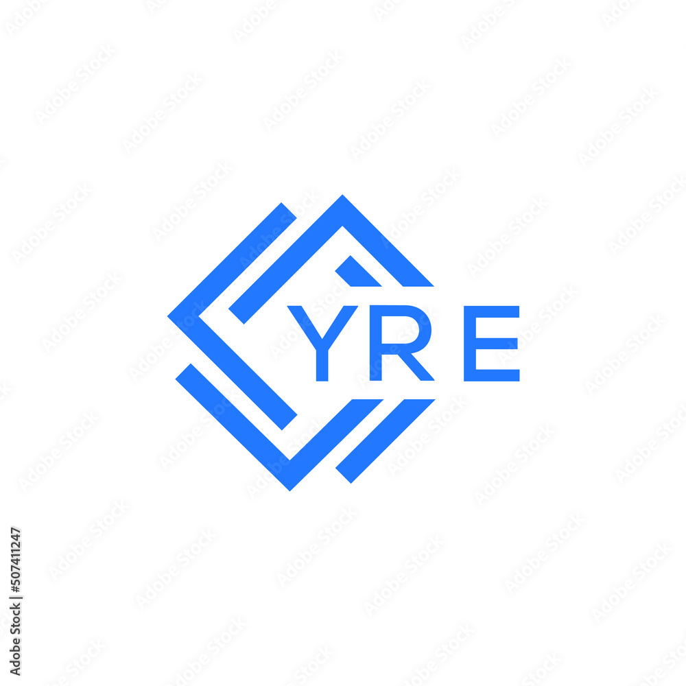 YRE Flat accounting logo design on white background. YRE creative initials Growth graph letter logo concept. YRE business finance logo design. YRE Flat accounting logo design on white background. YRE creative initials Growth graph letter logo concept. YRE business finance logo design.