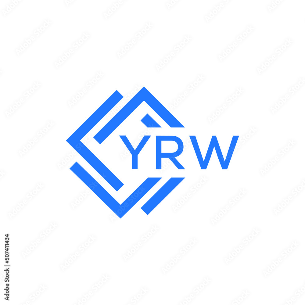 YRW Flat accounting logo design on white background. YRW creative initials Growth graph letter logo concept. YRW business finance logo design. YRW Flat accounting logo design on white background. YRW creative initials Growth graph letter logo concept. YRW business finance logo design.