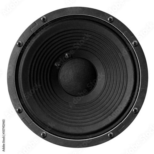 Speaker isolated on white background.