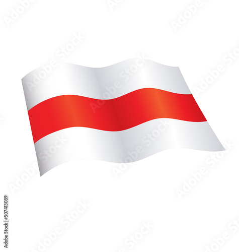 variant flag belarus flying waving icon