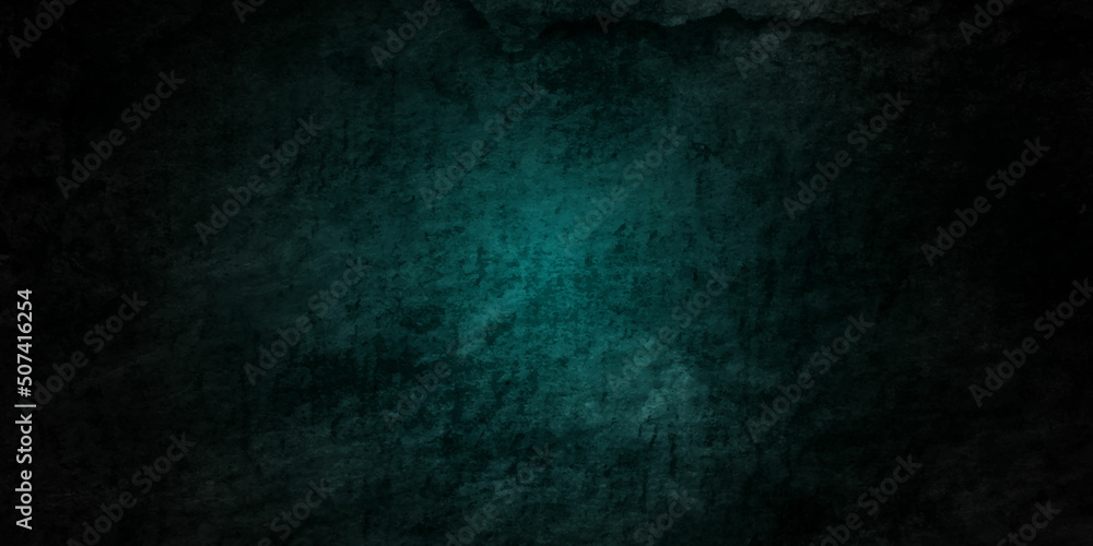 Old wall texture cement dark blue black backdrop panorama grunge background. abstract grey color design are light with white gradient background.