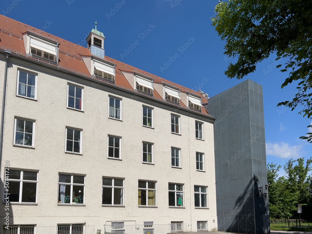 Fototapeta premium Landsberg am Lech im Allgäu