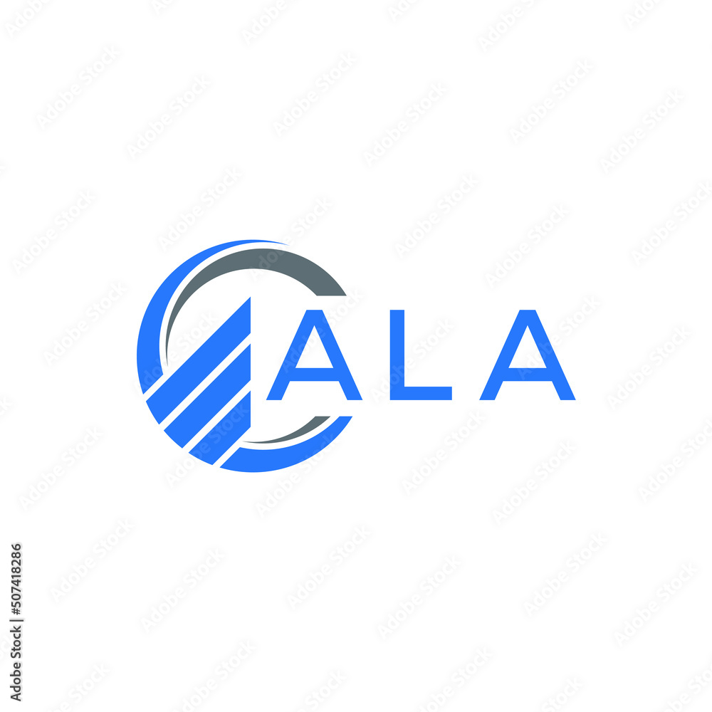 ALA Flat accounting logo design on white background. ALA creative initials Growth graph letter logo concept. ALA business finance logo design.
ALA Flat accounting logo design on white background. ALA creative initials Growth graph letter logo concept. ALA business finance logo design.