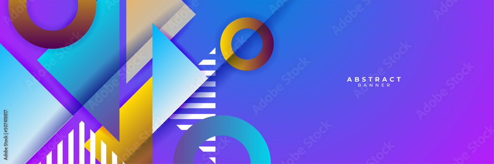 Colorful vivid vibrant abstract banner Colorful vivid vibrant abstract banner