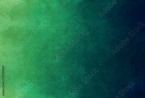 背景素材_水彩テクスチャ_緑