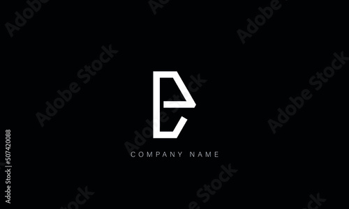 LP, PL, Abstract Letters Logo Monogram