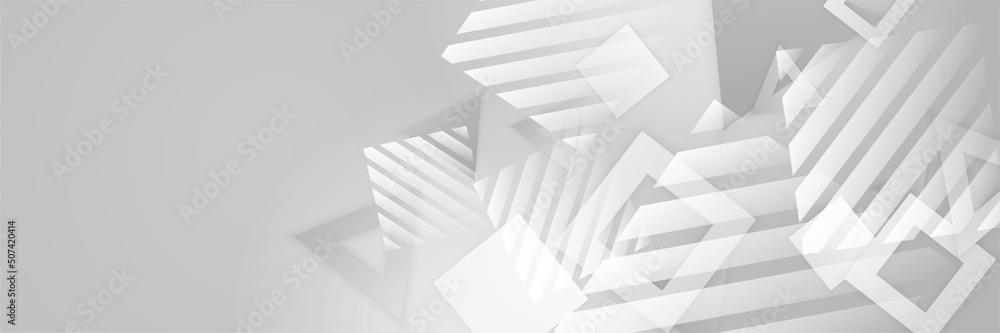 White banner background White banner background